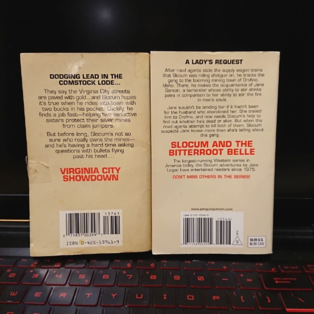 Jake Logan Western Books.. Two Titles - Picture 3 of 6